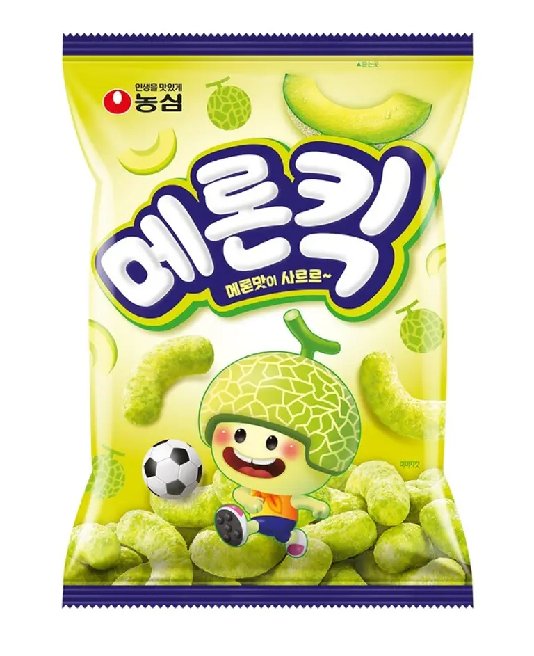 농심 스낵 신제품 메론킥 제품