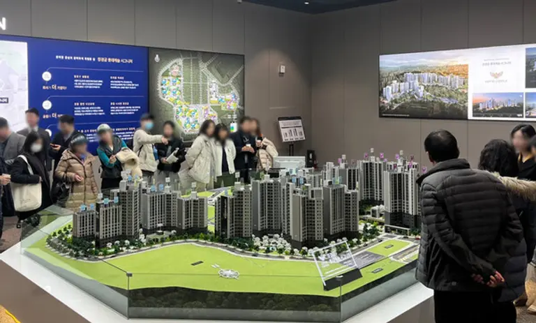 창경궁 롯데캐슬 시그니처 견본주택 내부 모습 (사진=롯데건설)