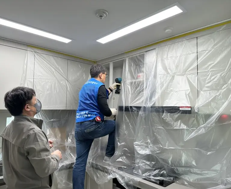 반도건설이 전사적인 하자 보수 집중 대응 캠페인을 실시하고 있다. (사진=반도건설)