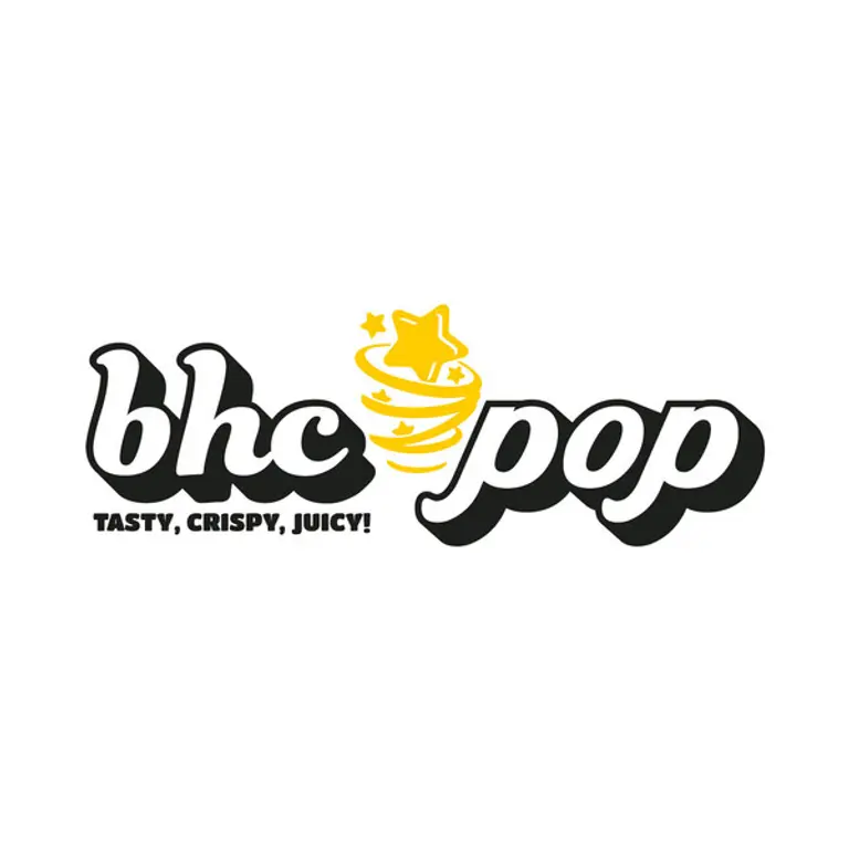 bhc의 콜팝 전용 매장 ‘bhc pop’ 로고