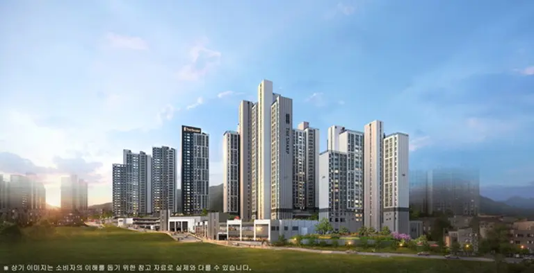 더샵 당리센트리체 투시도 （사진＝포스코이앤씨）