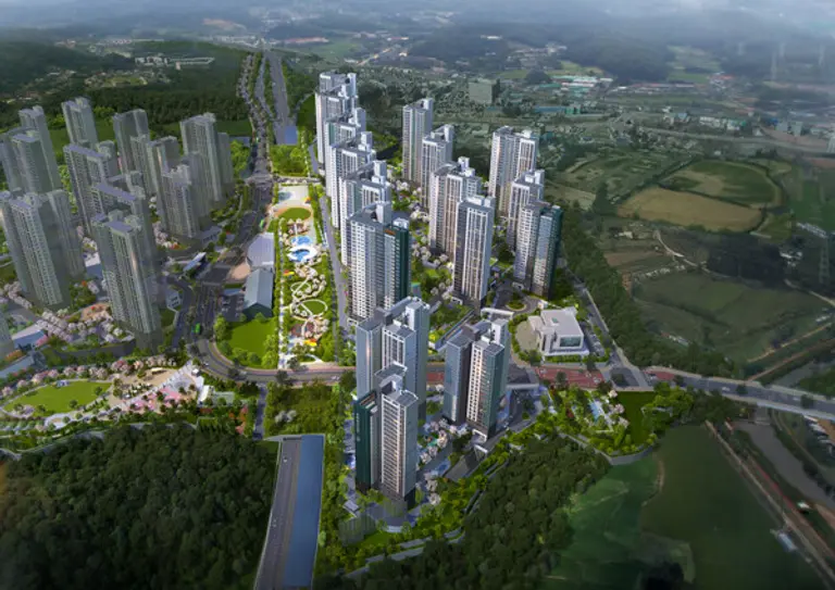 용인 푸르지오 원클러스터 2·3단지 조감도 (사진=대우건설)