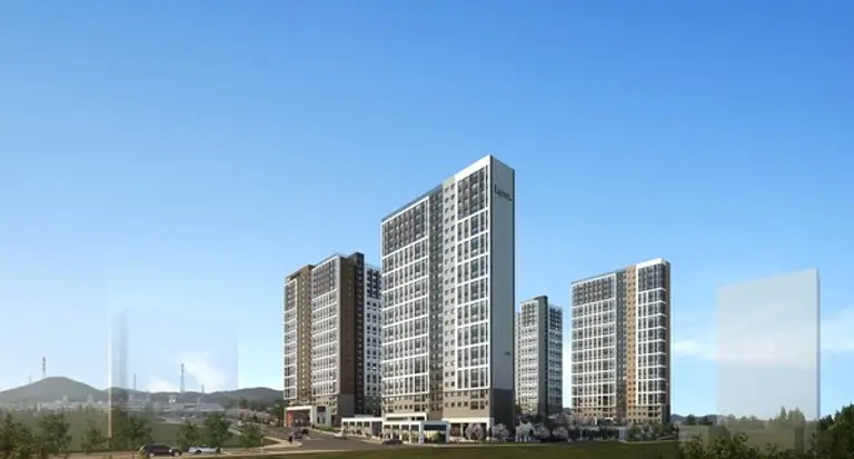 부산 장안지구 우미 린 프리미어 투시도 (사진=우미건설)