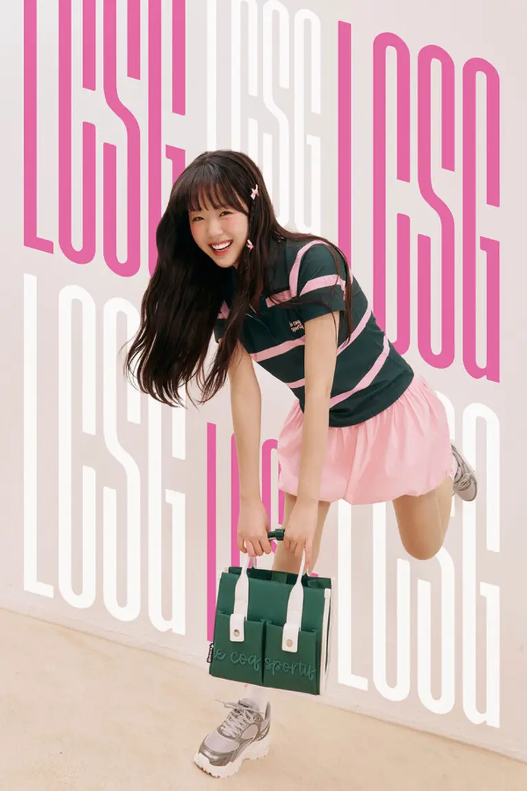 ‘르꼬끄골프X지예은’ 화보 (사진=르꼬끄골프)