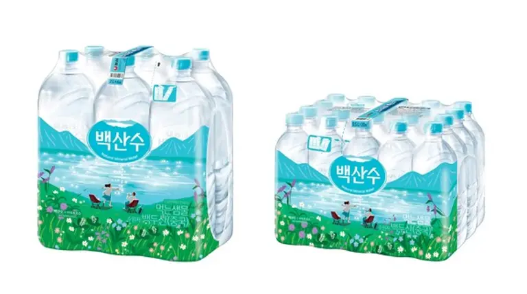 농심 백산수 아트 컬래버레이션 패키지