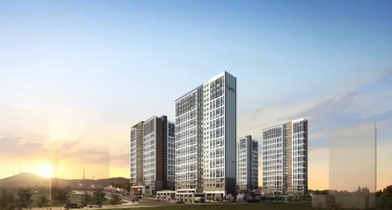 부산 장안지구 우미 린 프리미어 투시도 (사진=우미건설)