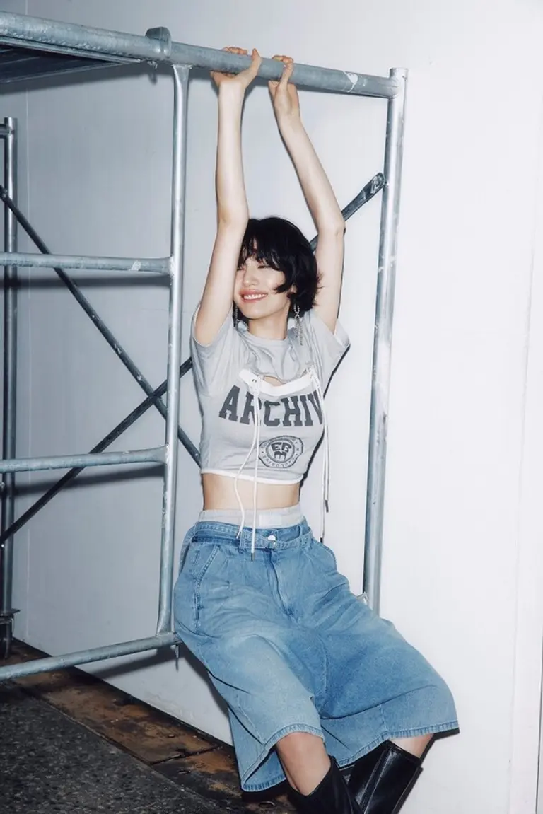 배우 나나와 함께 한 2025 프리 섬머 캠페인 (사진=E.B.M)