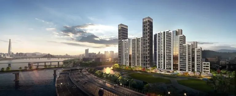 광나루현대 리모델링 투시도 (사진=삼성물산)