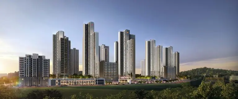 장위9구역 공공재개발 사업 단지 투시도 (사진=DL이앤씨·현대건설 컨소시엄)