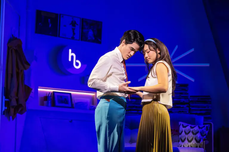 뮤지컬 ‘어쩌면 해피엔딩’ 브로드웨이 공연 모습. (제공 NHN)