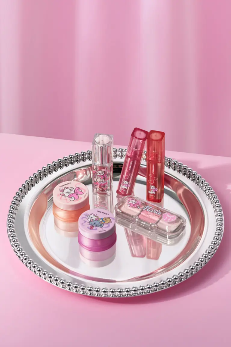 디즈니 마리 캐릭터 색조 제품 (사진=토니모리)