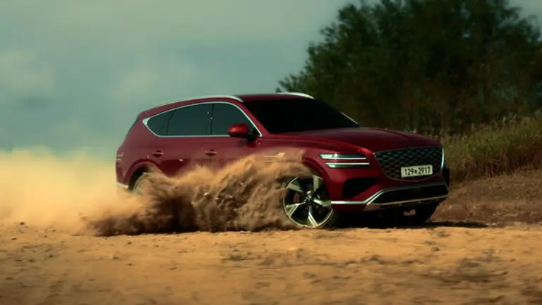 제네시스 브랜드 기술 홍보 영상 의 한 장면. (제공 제네시스)