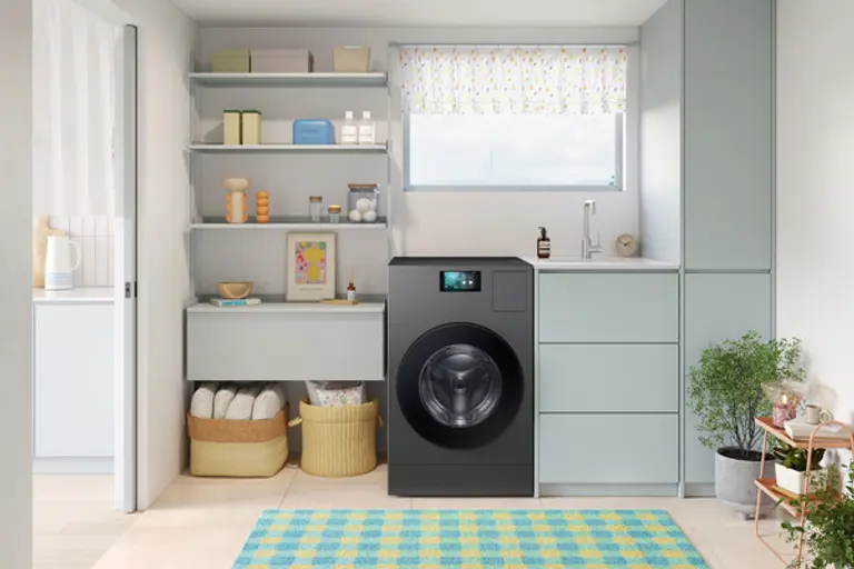  삼성전자 일체형 세탁건조기 비스포크 AI 콤보 라이프스타일 이미지. (제공 삼성전자)