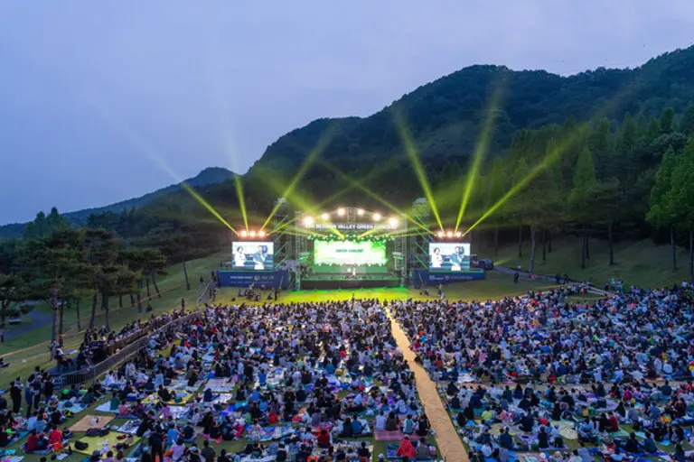지난해 열린 서원밸리 그린콘서트 모습(사진=대보그룹)