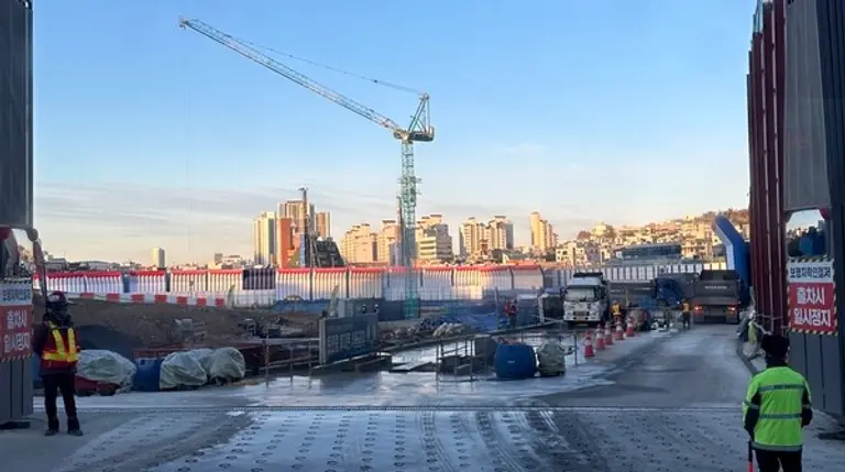 서울 아파트 건설현장