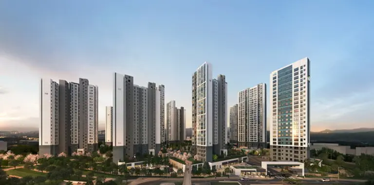 신분평 더웨이시티 풍경채 투시도 (사진=HMG그룹)