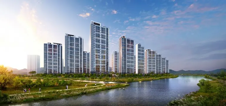 울산 웅촌곡천지(석경투시도)