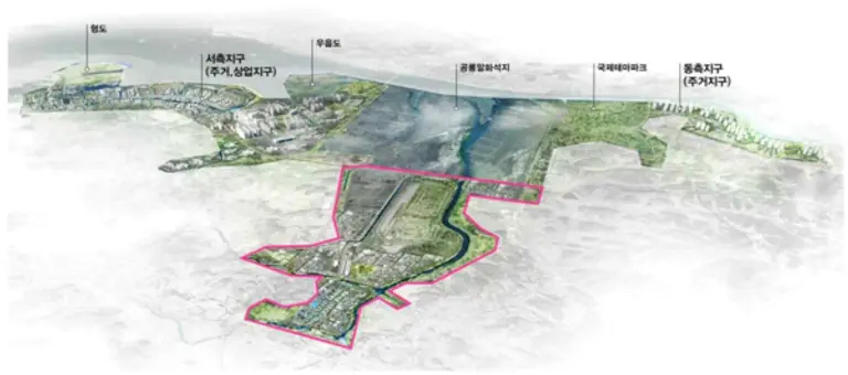 송산 그린시티 사업 위치도 (사진제공=대방건설)