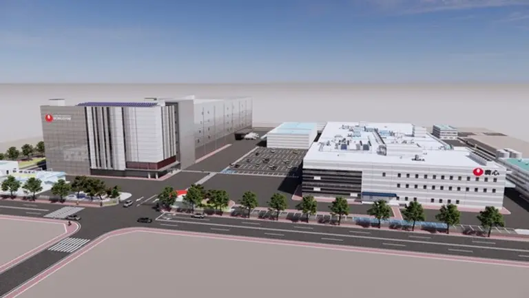 녹산 수출전용공장 조감도