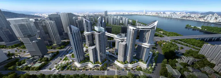  용산정비창 전면 제1구역 재개발 사업 조감도 (사진제공=HDC현대산업개발)