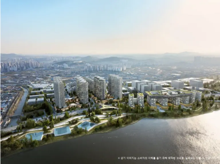 한강 시네폴리스 조감도 (사진제공=KCC건설)