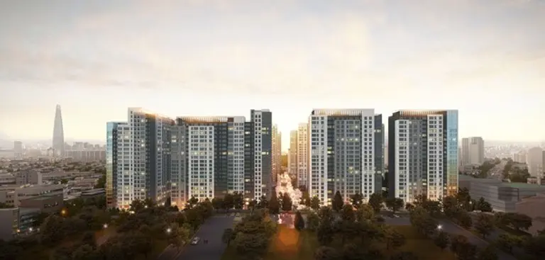 가락 쌍용1차 리모델링 사업 투시도 (사진제공=쌍용건설 컨소시엄)