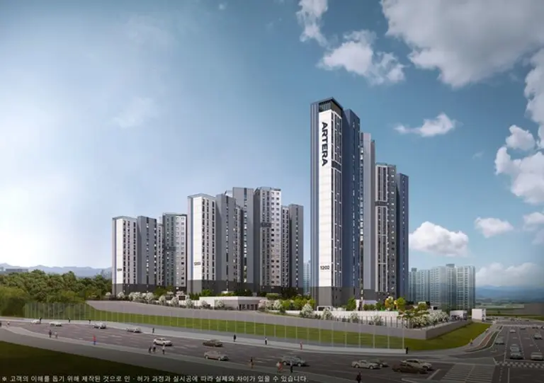 오산 세교 아테라 투시도 (사진=금호건설)