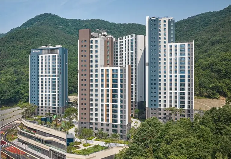 입주가 시작된 조례 수자인 에디션 전경 (사진제공=BS한양)