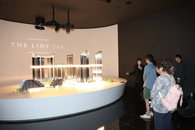 The line 330 모형도 (사진=HDC현대산업개발)