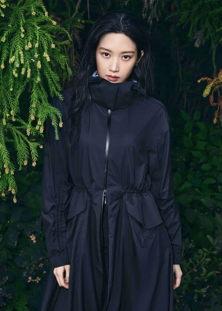 코오롱스포츠 여성 썸머 레인코트