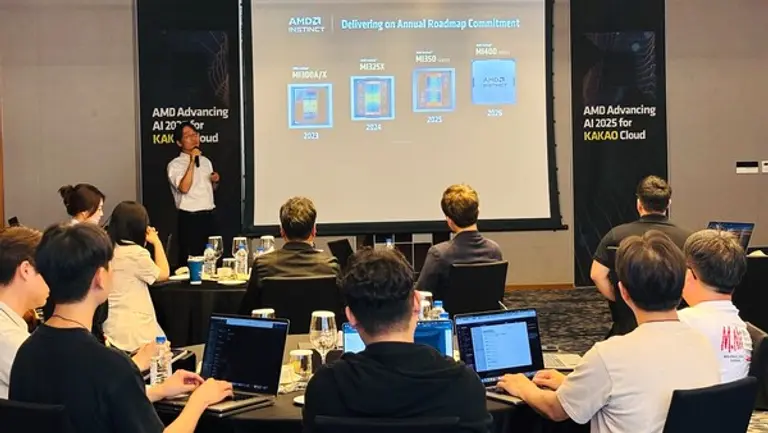 카카오클라우드-AMD 개발자 밋업 현장