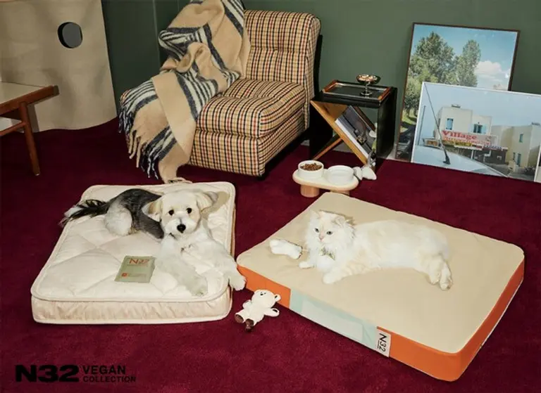 시몬스의 비건 펫 매트리스 