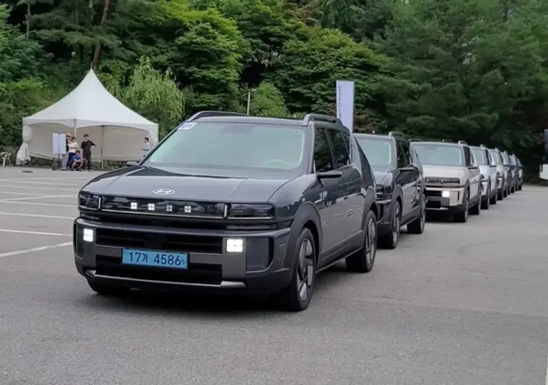 춘천에서 개최된 ‘Drive NEXO Together’ 행사의 모습. (제공 현대차)