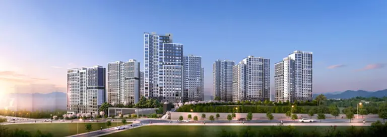 검단호수공원역 중흥S-클래스 투시도 (사진=중흥토건)