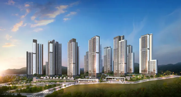 클러스터용인 경남아너스빌 투시도 (사진=SM그룹)