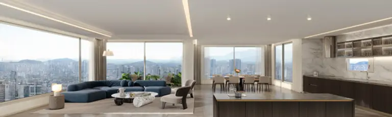 개포우성7차 재건축 써밋 프라니티 3면 서라운드 조망 (사진=대우건설)