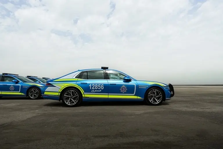 쿠웨이트 내무부 행사 운영용으로 맞춤 제작된 제네시스 G90