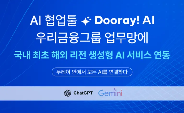 NHN두레이의 국내 SaaS 최초 금융 내부망에 해외 리전 LLM 연동 이미지. (제공 NHN)