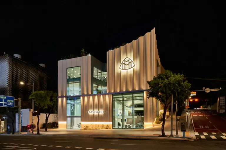 마이바흐 브랜드센터 서울 외관 (사진=HS효성더클래스)