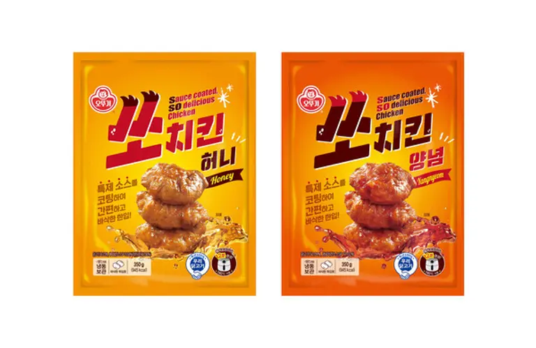 오뚜기 쏘치킨 2종 시뮬컷