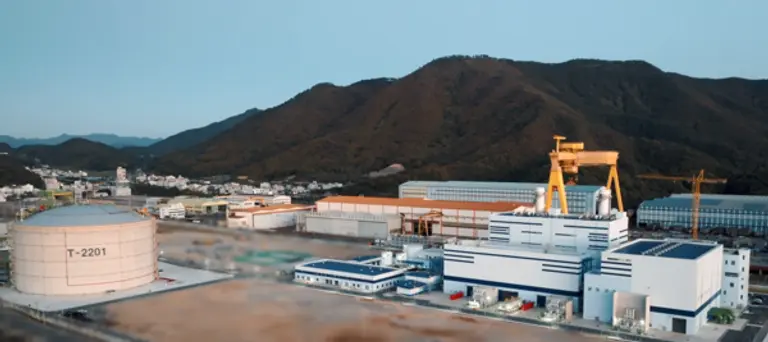 통영에코파워 LNG 복합발전소 전경