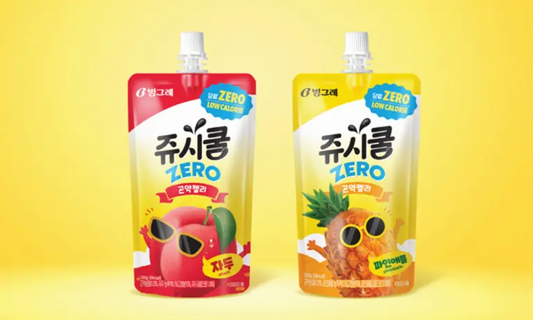 빙그레 신제품 ‘쥬시쿨 제로 곤약젤리’ 출시