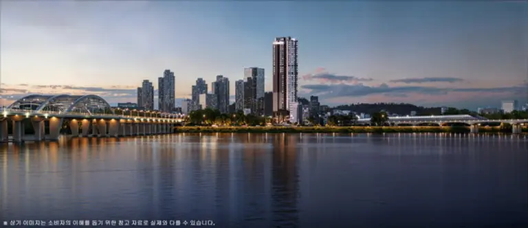 라비움 한강 투시도 (사진=HL D&I한라)