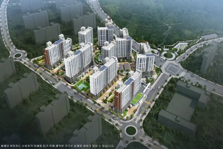 김해 테크노밸리 제일풍경채 조감도 (사진제공=제일건설)