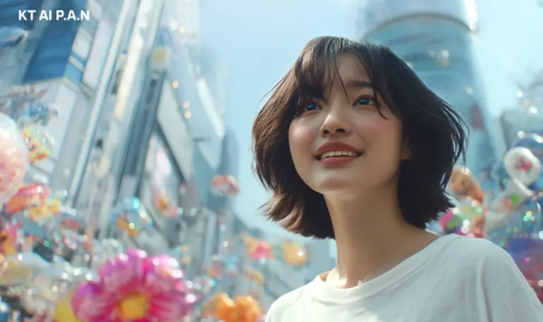 2025 AI P.A.N 아이덴티티 필름 주요장면. (제공 KT)