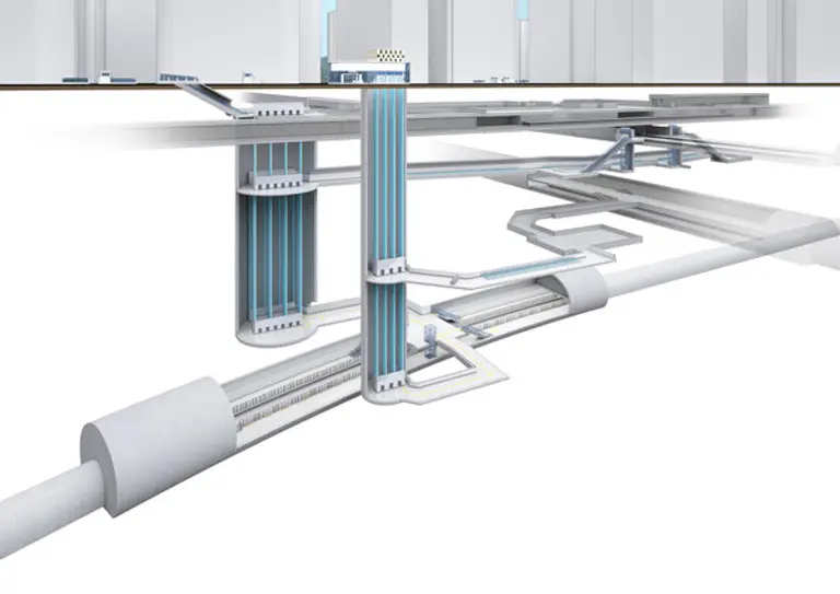 대보건설이 수주한 GTX-B노선 여의도역사 투시도