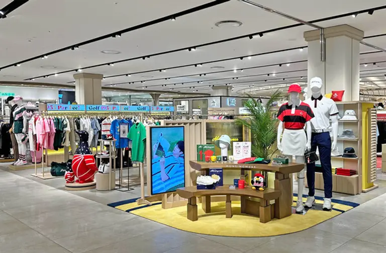 신세계 사우스시티(경기점) 먼싱웨어 매장 전경 (사진제공=먼싱웨어)