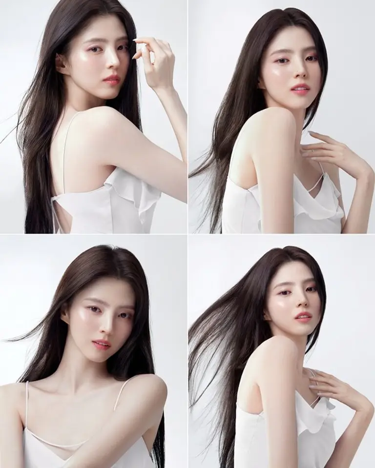 한소희 x 로레알파리 ‘누드 헤어 오일세럼’ 캠페인 화보 (로레알파리 제공)