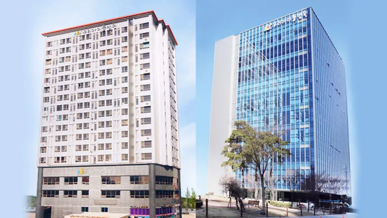 우리아이들 의료재단 산하 우리아이들병원 전경