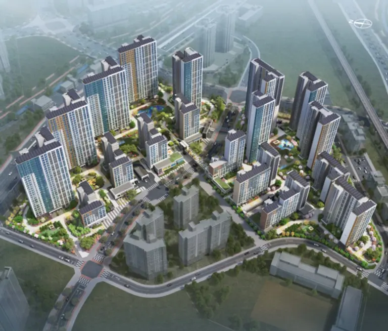 구리갈매역세권A1 단지 조감도 (사진출처 = 한국토지주택공사)